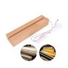 Wooden Led Display Base Stand Crystal Glass Light Base Stand for Resin-Arts