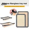 Reusable Silicone Baking Tool Mat for Oven Non-Stick Heat-Resistant Easy Corner Buckle Pad Clean Sheet Cookies Macaroons Bread