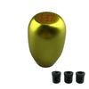 Du Aluminum Alloy Gear Shift M13 (pont Monde) 5-Speed Knob, M8, M10, (Gold)
