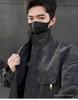 SWAMP AREA Matte Velvety PU Leather Men's Retro American Workwear Jacket - Autumn/Winter Style