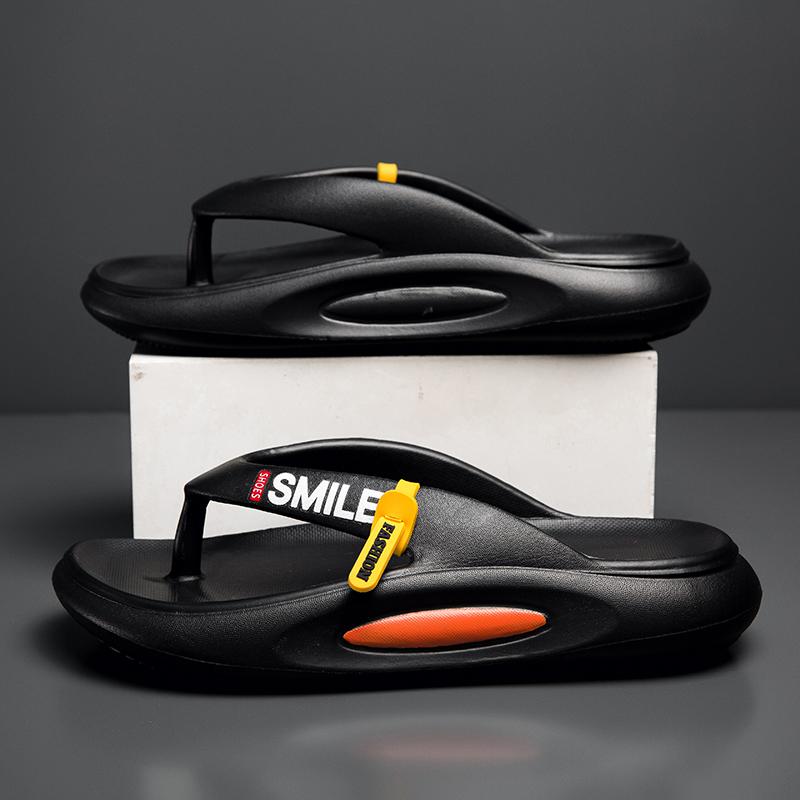 Summer Men's Slippers Flip Flops Outdoor Indoor Comfortable Soft Slides Casual Shoes Men Beach Sandals Outdoor Men Home Slippers