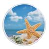 Summer Microfiber Beach Towel Palm Tree Sea Landscape Mat Toallas Hawaii Round Beach Bed Sheet Swimming Yoga Travel Bath Towels