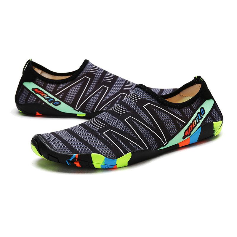 

Нескользящая обувь для прогулок на открытом воздухе, пляжная обувь, дышащая, быстросохнущая, легкая, морская обувь для пар 43