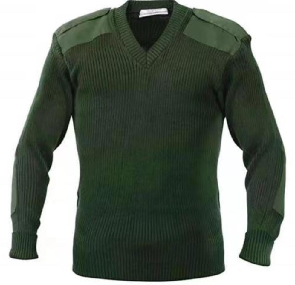 

Customizable Men s African Labor Protection Wool Sweater - Long-Sleeved, Cold-Proof Winter Security Sweater 2XL