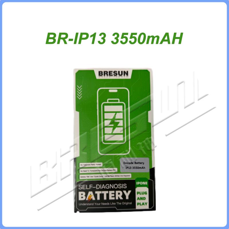 Bresun battery for i-PHONE 12 13 14 and 15 series ios18-ios26 diagnostics No pop-up notifications 100% healthy New 0 cycle