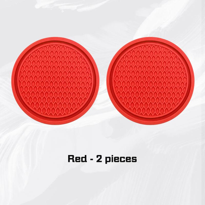 Car Coaster Water Cup Mat Accessories For Volkswagen VW ID.3 ID4 Polo Golf Passat Tiguan Beetle Caddy T5 Up Anti-slip Drink Pad hf2