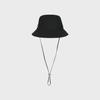 OV LOGO BAUMWOLL BUCKET HAT (SCHWARZ)