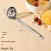 304 Stainless Steel Long Handle Hot Pot Spoon & Skimmer Set