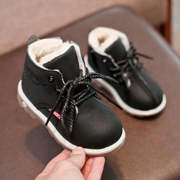 Водонепроницаемая детская зимняя обувь — фото 8