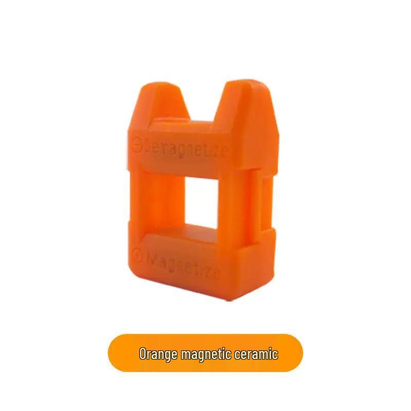 Magnetic Phillips & Flathead Screwdriver Bits with Quick Magnetizer/Demagnetizer.