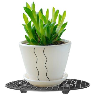 Outdoor Terrace Floor Protector, Flowerpot Plant Rack Horizontal Basin Rack, Flowerpot Tray