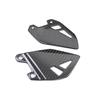 For KAWASAKI ZH2 Z H2 2020 2021 2022 2023 Motorcycle Accessories Heel Guard Rear Footrest Wing Plate 3K Pure Dry Carbon Fiber