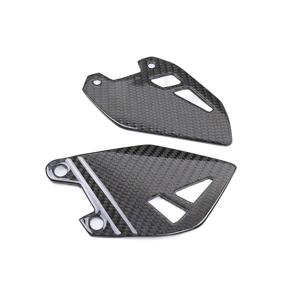 For KAWASAKI ZH2 Z H2 2020 2021 2022 2023 Motorcycle Accessories Heel Guard Rear Footrest Wing Plate 3K Pure Dry Carbon Fiber