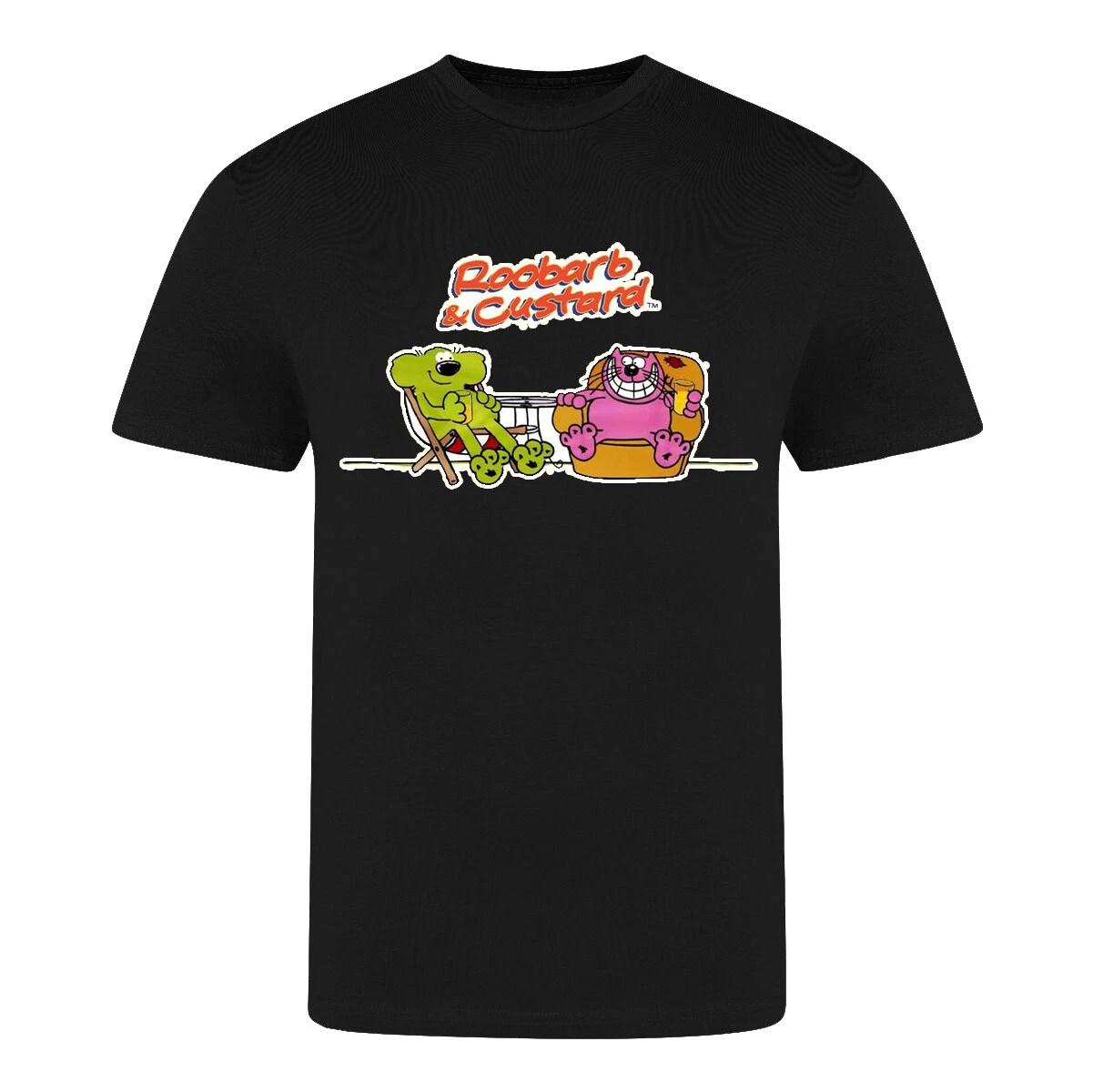 

film movie birthday halloween horror t shirt for roobarb and custard fans L