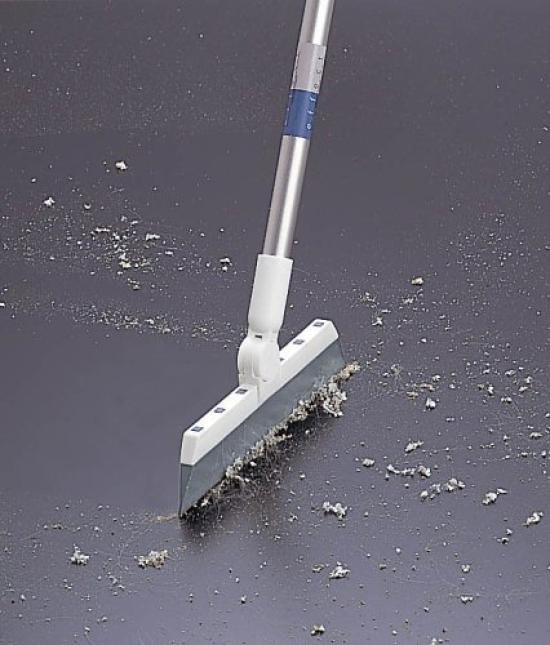 in Teramoto Effect Rubber Broom Short Handle 28cm [Made Japan]