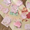 Zaomo Four Seasons Floral Sticky Notes: Chinese Style Irregular Pad for Students.
