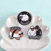 Cartoon Fluffy Sheep Enamel Pin Funny Pun Friendsheep Astronaut Spacesheep Susheep Brooch Lapel Badge Jewelry Gifts for Friends