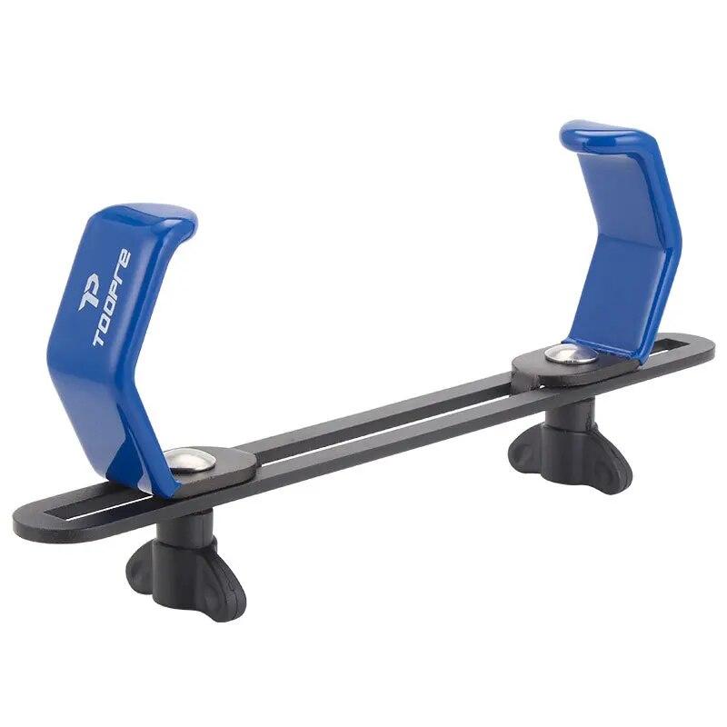 TOOPRE Bicycle Front Wheel Holder Mountain Bike Road Wheel Group Fixing Frame Handlebar Anti Sway Tool TOP-3.2 Blue
