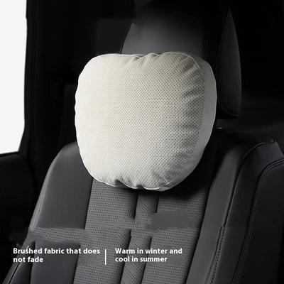 1 Stück Auto Kopfstütze Nackenstütze Sitz S-Klasse Weich Universell Verstellbar Auto Nackenkissen Lendenkissen