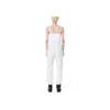 WE11DONE Loose Cuffed Sports Pants Women pants White WD-PT3-21-578-W-WH