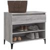 Shoe Rack Gray Sonoma 70 x 36 x 60 cm Engineered Wood