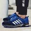 Large size new marathon sports mesh casual fly-woven shoes running shoes