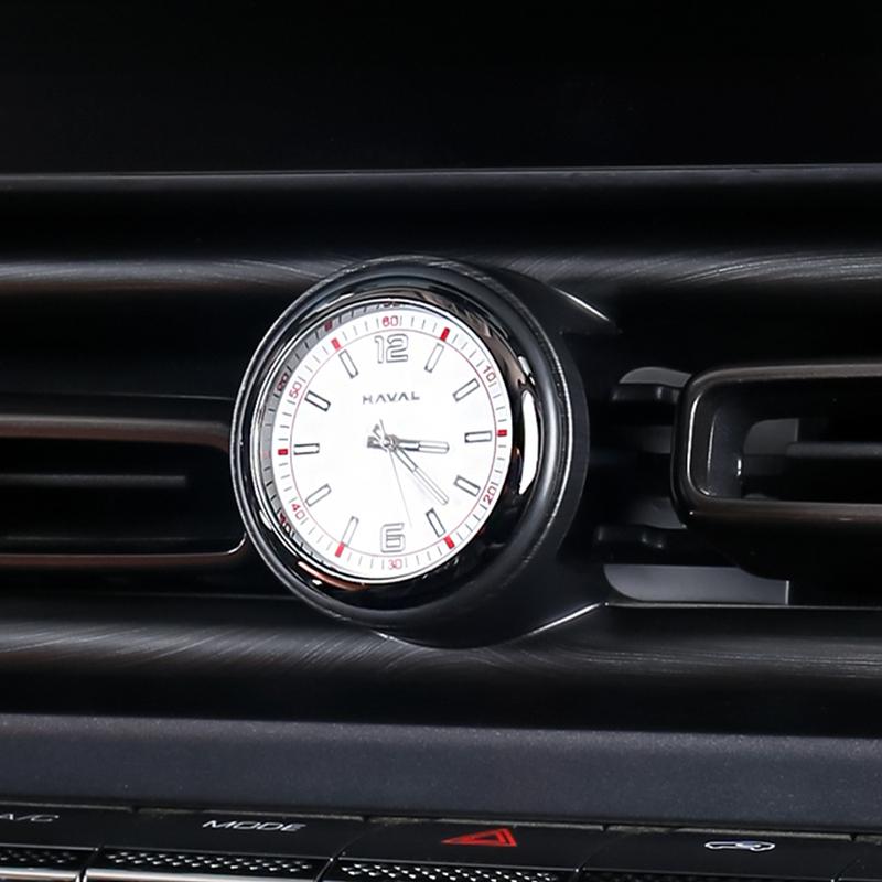 For 2024 GWM HAVAL H9 Central Control Clock Car Clock Air Outlet Quartz Watch Interior High-end Clock Modification