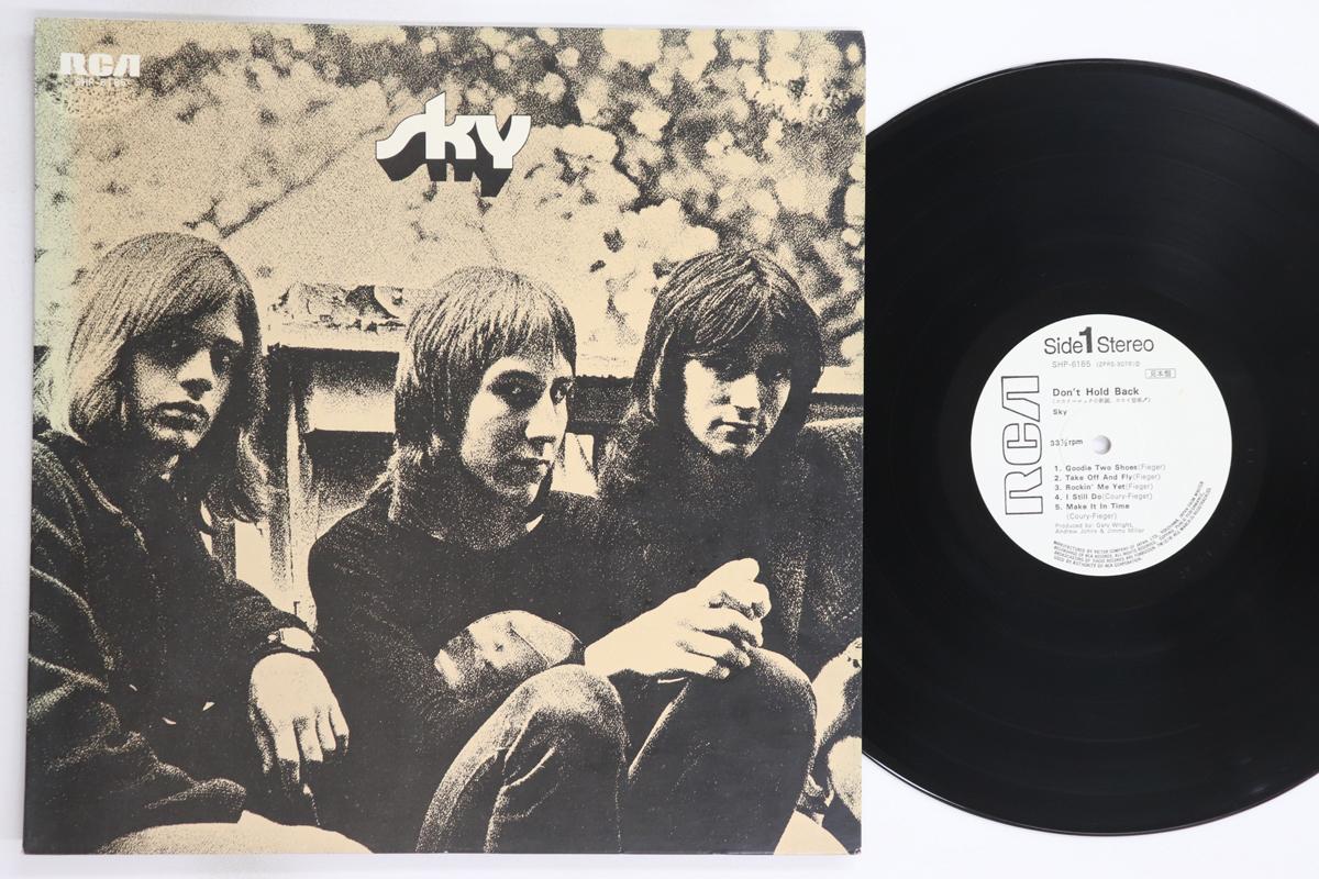

7-дюймовая пластинка SKY - Don t Hold Back SHP6185PROMO RCA 1970 Япония Рок Б/У