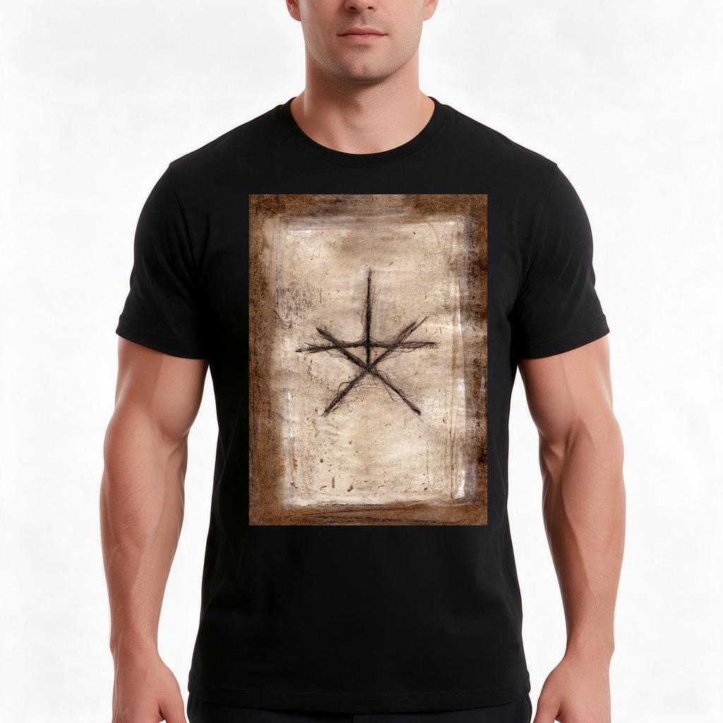 Witch TShirt Summer Casual Cotton Tee Oversized Streetwear Tops Vintage Graphic Print Loose Fit Short Sleeve 100 Cotton