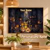 Mimikyu Custom Name Diamond Painting Personalized 5D Full Drill DIY Diamond Art Home Decor