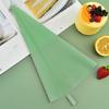Squeeze Flower Bag DIY Decorative Multiple Sizes Green Color Silicone Cream Pastry Lcing Piping Bag for Bakery