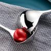 304 Stainless Steel Spoon Soup Spoon Rice Spoon LongHandle Tableware Set Kitchen Utensils Suitable for Cooking and Serving Soups