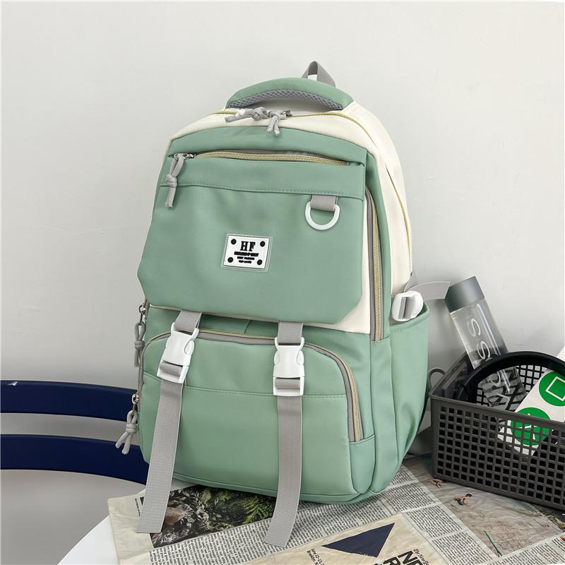 Backpack Large Capacity Campus Waterproof Backpack Outdoor Student Schoolbag