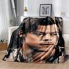 29 Stili Harry Styles Cantante Stella Morbida Coperta di Flanella per Letti Camera da Letto Divano Picnic, Coperta Plaid per Tempo Libero Riposo Regalo