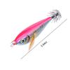 Fishing Squid Jigs Cuttlefish Lures Double-Layer Rust-Proof Luminous Shrimp Prawn Sleeve Jig Hooks for Saltwater Fishing