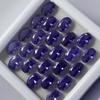 Natural Purple Tanzanite Loose Gemstone Oval Cut 12 pcs 7x5 mm Lot for Jewelry Making and Crafts