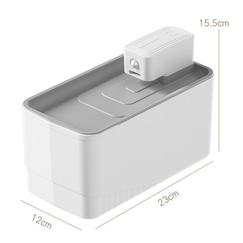 

Автоматический диспенсер для воды с циркуляционным фильтром для кошек 23x12x15.5 cm белый