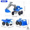 TOMMYFIELD Sandbox Car Excavator Toy Sandbox Play Set Dump Truck