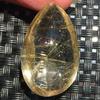 Mineral Specimens Citrine Pendant Healing Stone Rutilated Quartz Yellow Hairstone Natural Hair Crystal