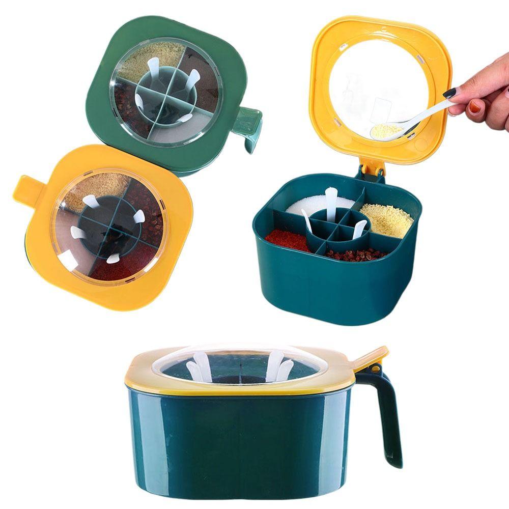 

Кухонные аксессуары Приправа Коробка Соль MSG Приправа Бутылка Трава Специи Банки Горшки Спайс Баночки