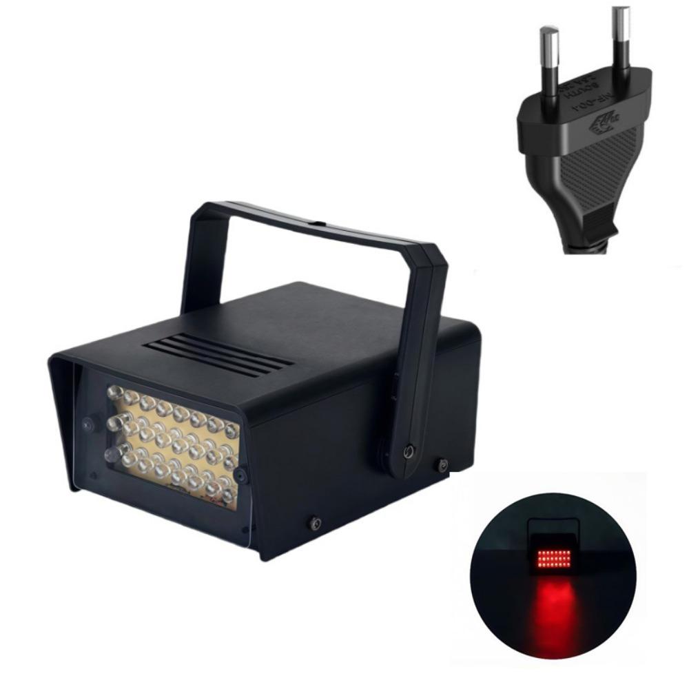 Professional 24LED LED Strobe Light Super Bright Adjustable Flash Stage Light Strobe Party Lights Stage Shows