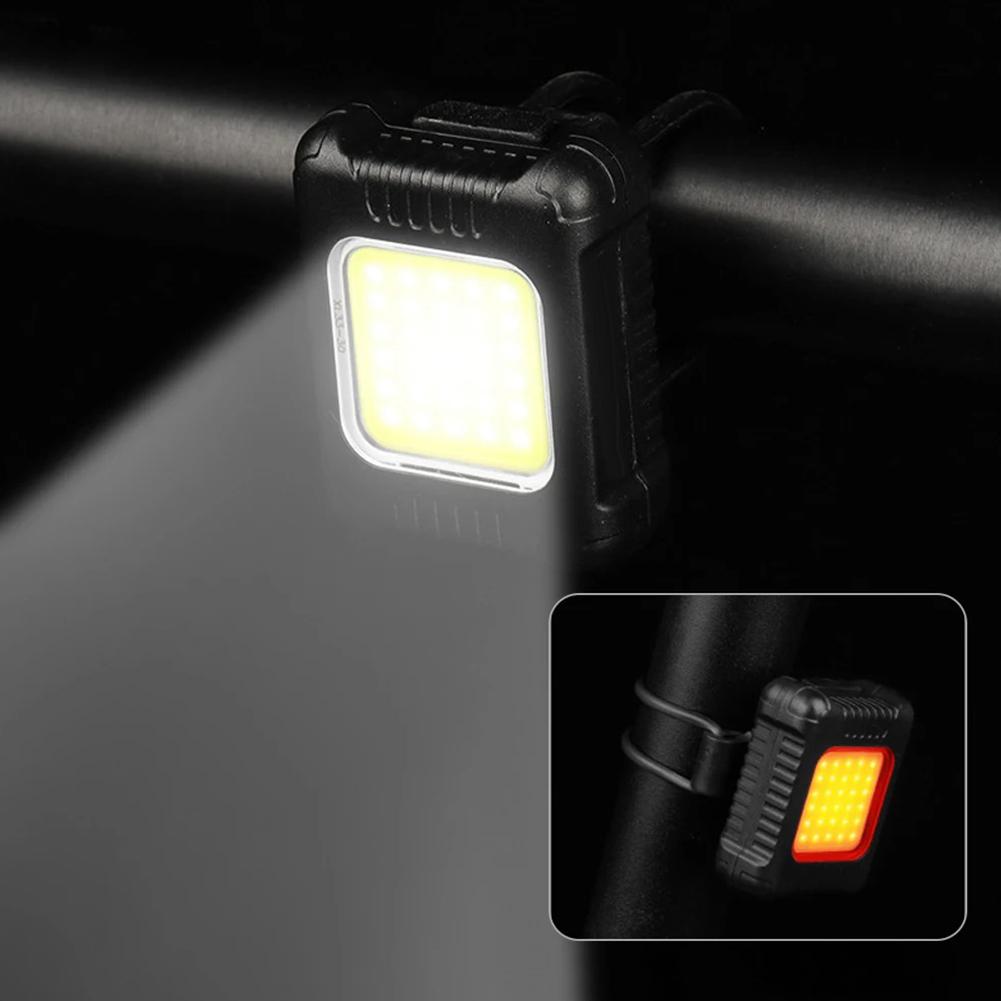 Bike Tail Light Real Bike Light 3 Lighting Modes 120mAh Built-in USB