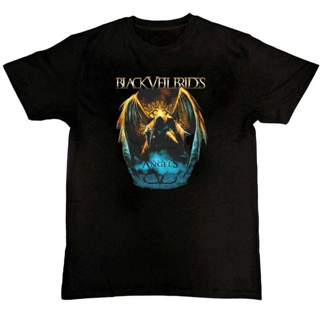 New 2025 BLACK VEIL BRIDES Band Graphic Mens T-Shirt L