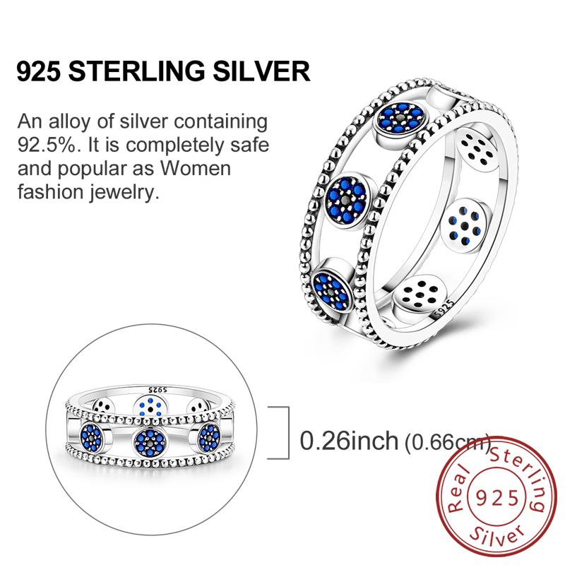 New 925 Silver Rings Firefly Hollow Rose Infinite Love Simple Ring for Women Wedding Engagement Party Jewelry Gift