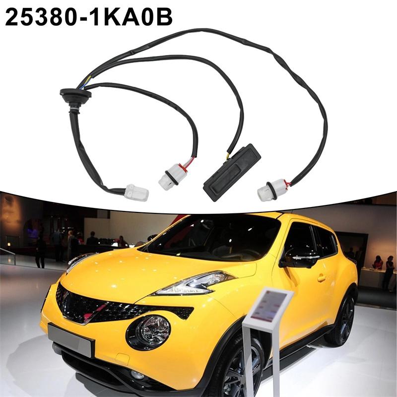 

Car Trunk Switch Boot Release Opener Button Deck Lid Switch 25380-1Ka0B For Nissan For Juke 2011 2012 2013 2014 2015 one size чёрный