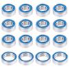 TRZX 16-Piece Metal Rubber Sealed Bearing Kit Upgrade Parts for Tamiya TT-02B RC Car