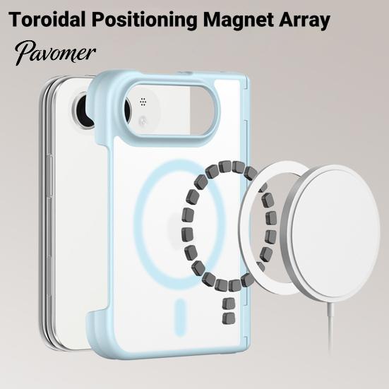 Phone Protection Cover Magnetic Case for iPhone-Duo, Shockproof Folding Cellphone Waterproof Shell Protective Cover, Professional Mobile Shell,