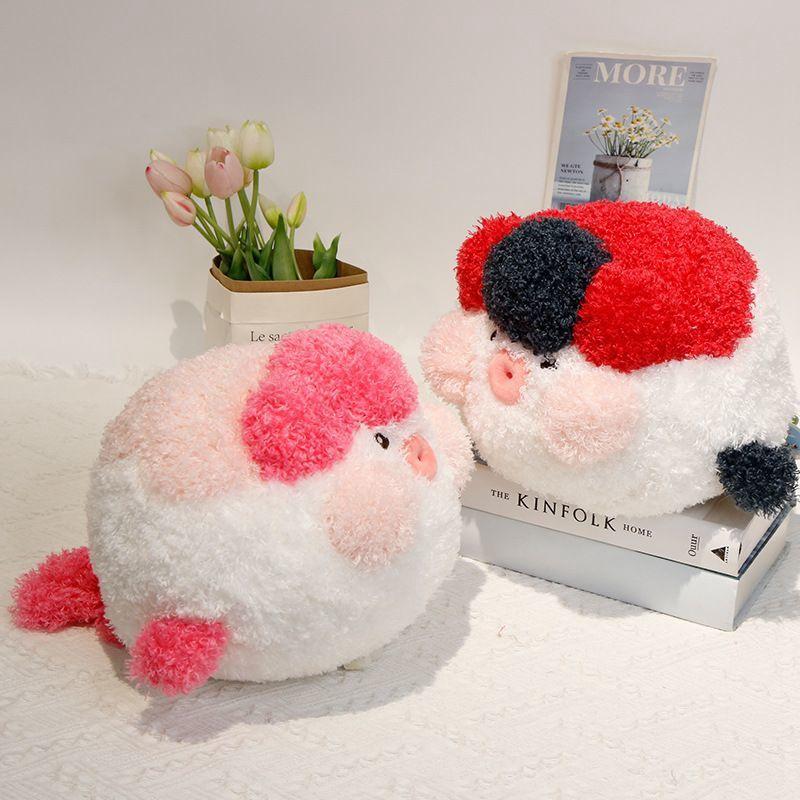40cm Chubby Little Goldfish Plush Toy Cute and Funny A Fat-headed Fish and a Soft Ball Doll Are Perfect Gifts for Children