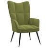 Day and Night - Day and Night Light Green Velvet Relaxation Armchair