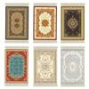 1PC Teppich Muster Tisch Decor Handwerk Fringe Pad Retro Mini Persische Gewebt Teppich Matte Mousepad Büro Arabisch